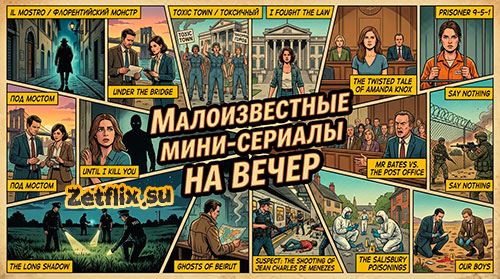 По настроению: Малоизвестные мини-сериалы на вечер